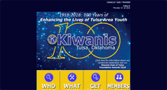 Desktop Screenshot of kiwaniscluboftulsa.org
